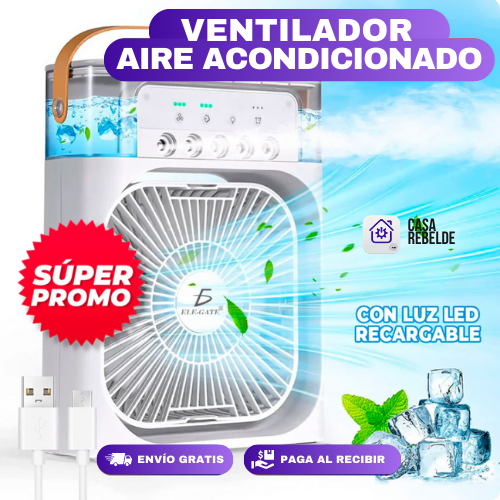 AIRE ACONDICIONADO PORTÁTIL silencioso y de bajo consumo energético